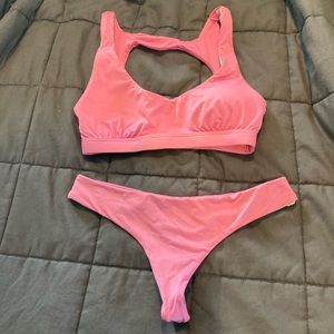 Patagonia nano grip pink bikini small